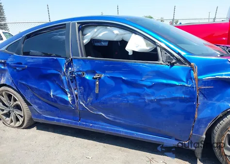 2018 Honda Civic Si z USA, uszkodzony, nr VIN 2HGFC1E5XJH703793